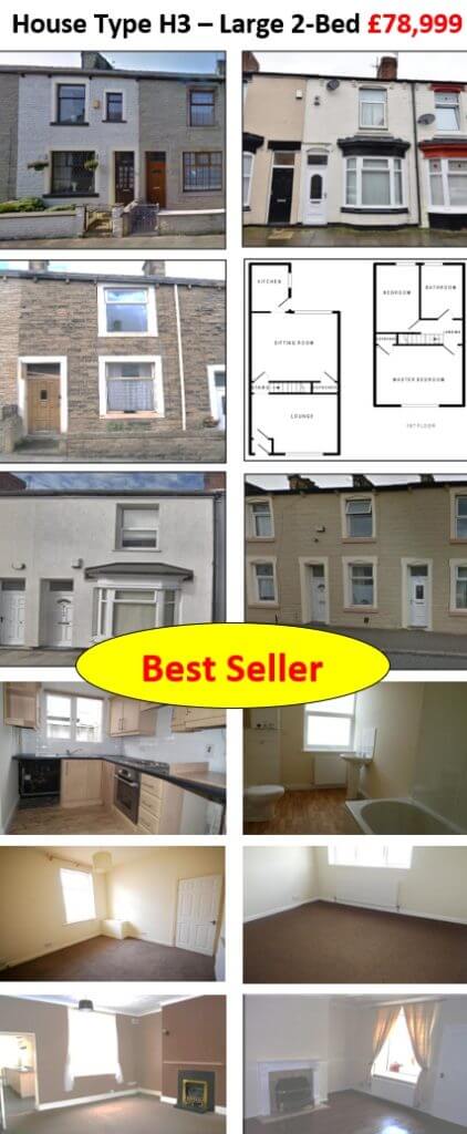 Type H3 Property - Large 2 bedroom