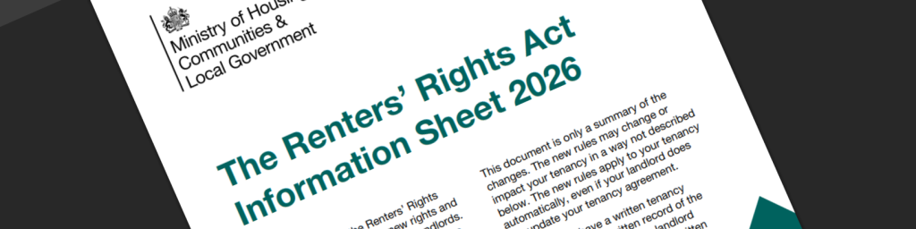 Banner showing snapshot of Renters Rights Letter