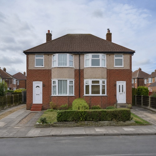 An affordable semi-detached house in Northern England